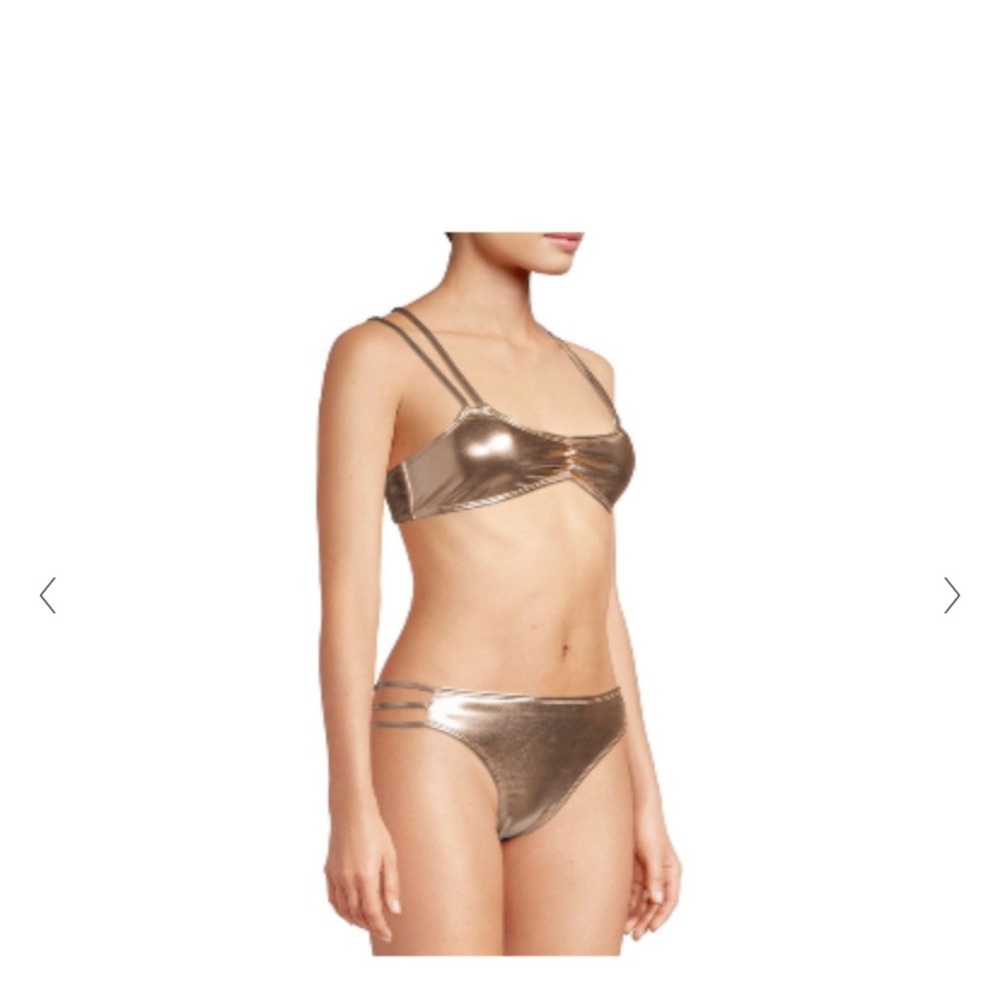 XOXO rose gold swimsuit size L